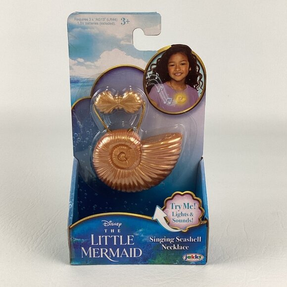 Disney Other - Disney Princess The Little Mermaid Singing Seashell Necklace Lights Sounds